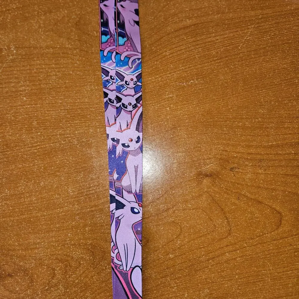 Pokémon Espeon Lanyard Psychic Elegance for Your Everyday Carry